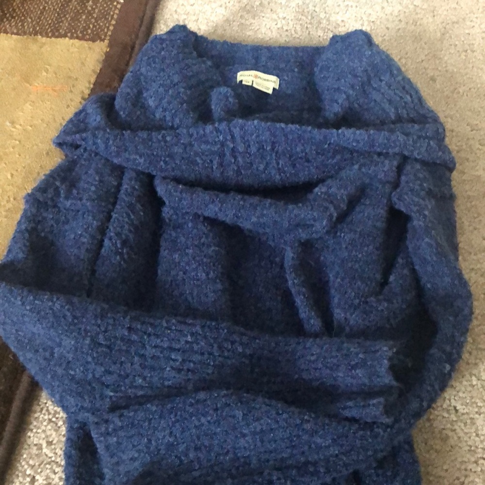 Blue Wool Sweater